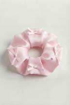 Satin Bow Scrunchie